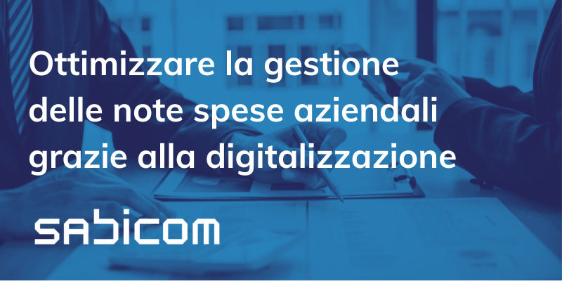 Digitalizzare Note Spese